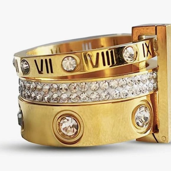 NWT! Gorgeous Statement Gold Ring - Picture 4 of 6